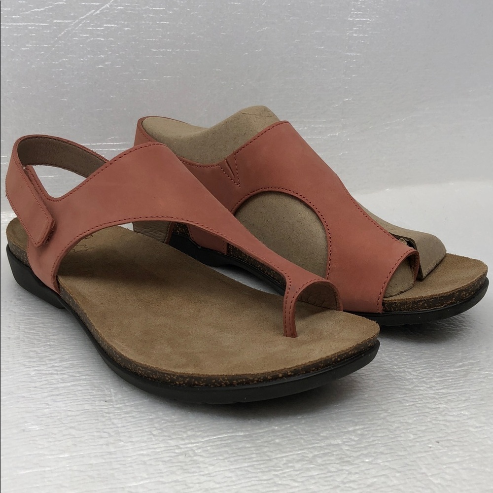 NEW Dansko Sandals Reece Rose Nubuck Leather  Women’s Size 40 US 10